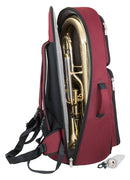 Tom & Will Euphonium Gig Bag - Burgundy With Grey Interior