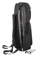 Tom & Will trumpet gig bag - Black with grey interior