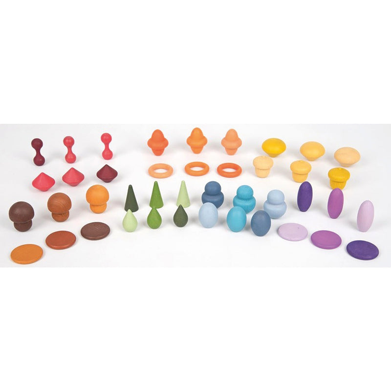 WOODEN TREASURES TASTER SET, Set of, 42