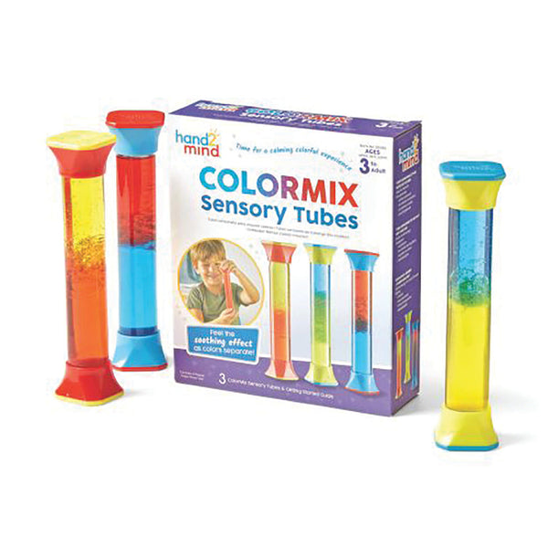 Colormix Sensory Tubes, Size 200mm high, Set of, 3