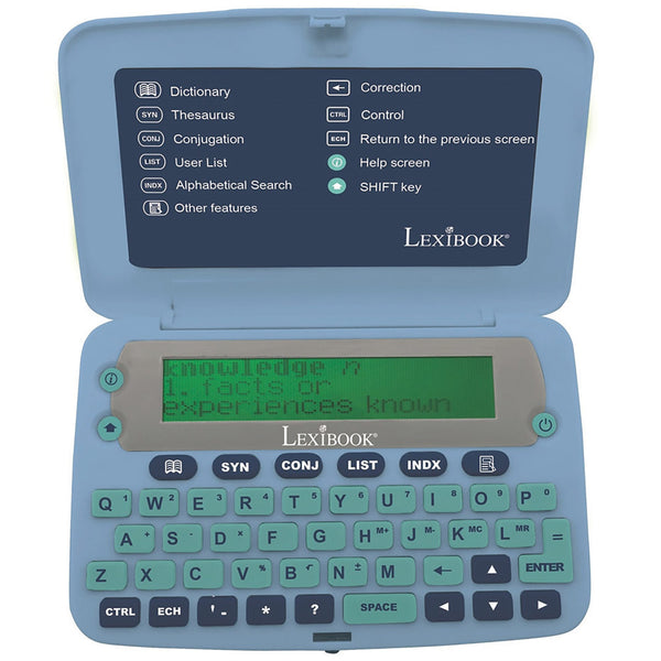 LEXIBOOK, English Electronic Dictionary with Thesaurus, Each