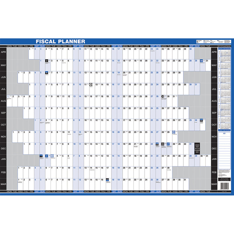 2024/2025 Fiscal Planner each