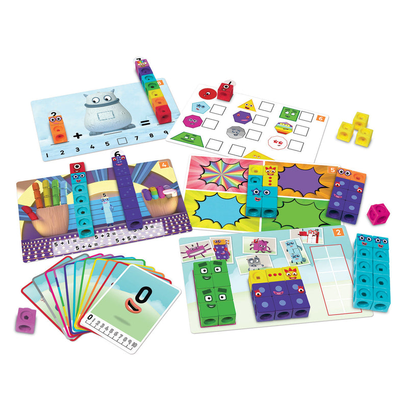 Mathlink® Cube Numberblocks 1-10 Activity set of 294