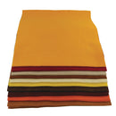 Colour Felt Squares - Autumn Shades Pack of 30