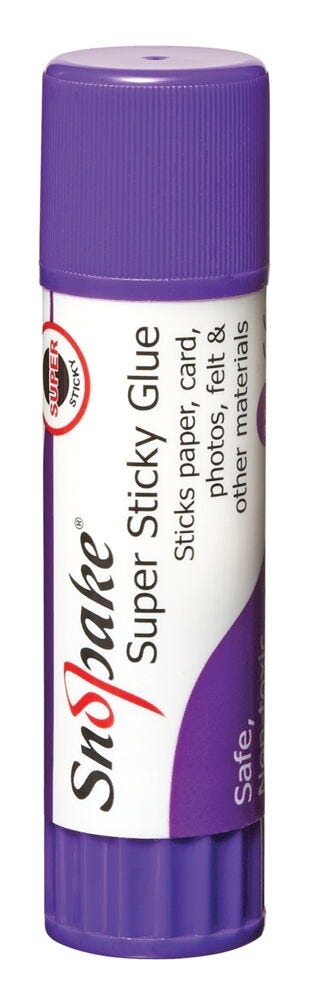 Snopake Glue Stick, Box of 100 x 36g sticks