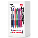 Zebra Z Grip Pen Pk50 Asst