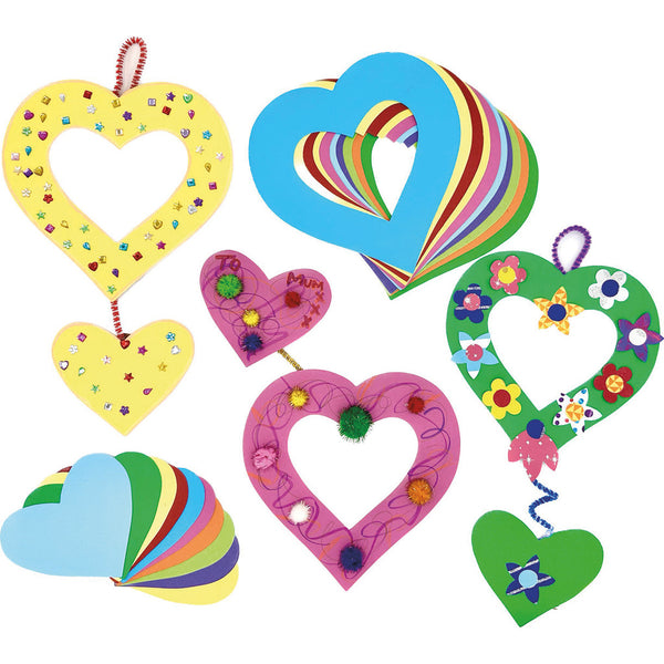 Heart Wreaths Activity Pk30
