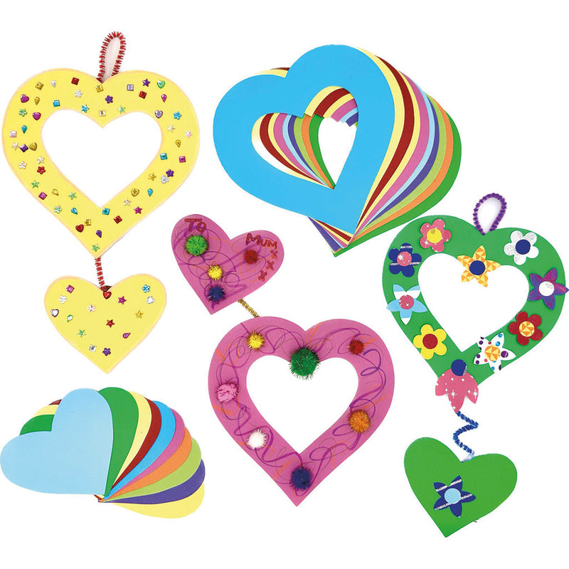 Heart Wreaths Activity Pk30