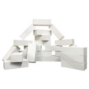 White Foam Play Bricks Pk25