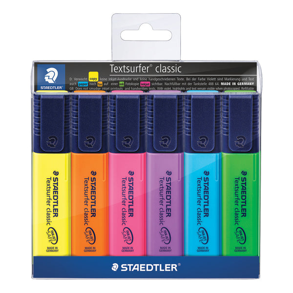 Staedtler Highlighters Bright Pk6