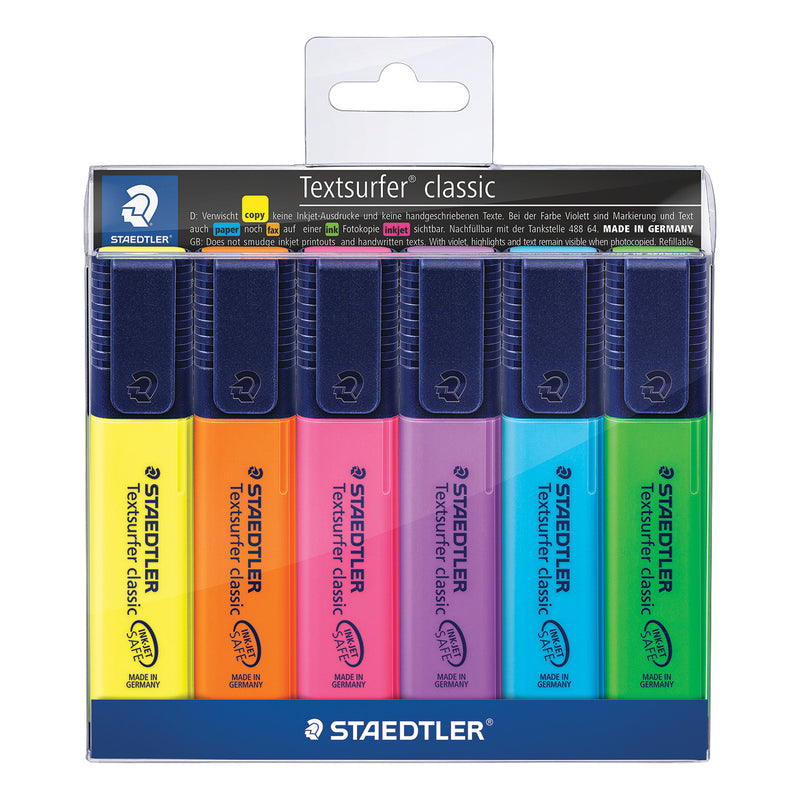 Staedtler Highlighters Bright Pk6