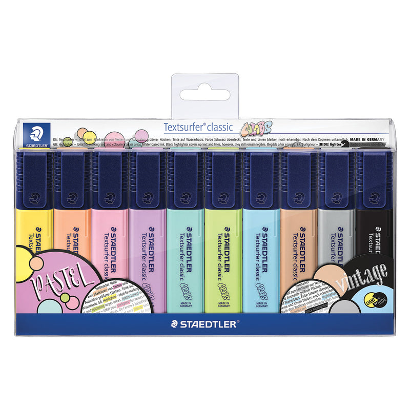 Staedtler Highlighters Pastel Pk10