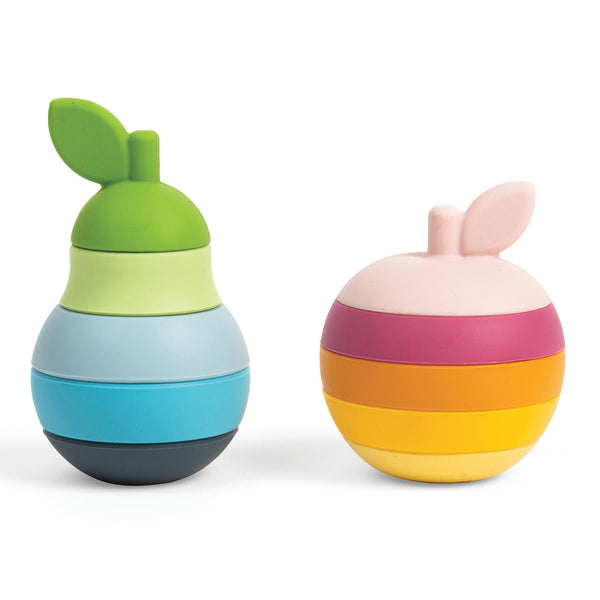 Stacking Apple And Pear