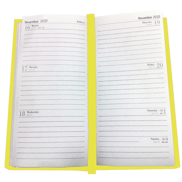 Pocket Diary 2025 1Week View