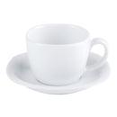 Tea Cup White Square 22Cl 8Oz