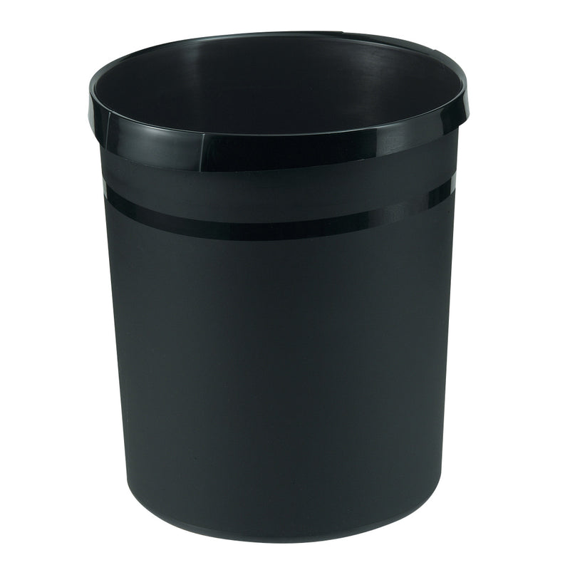 Eco Waste Paper Bin 18L Black