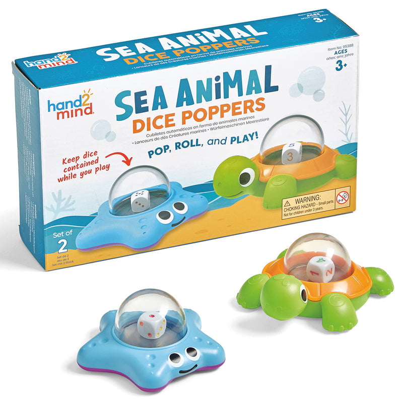 Sea Animal Dice Poppers