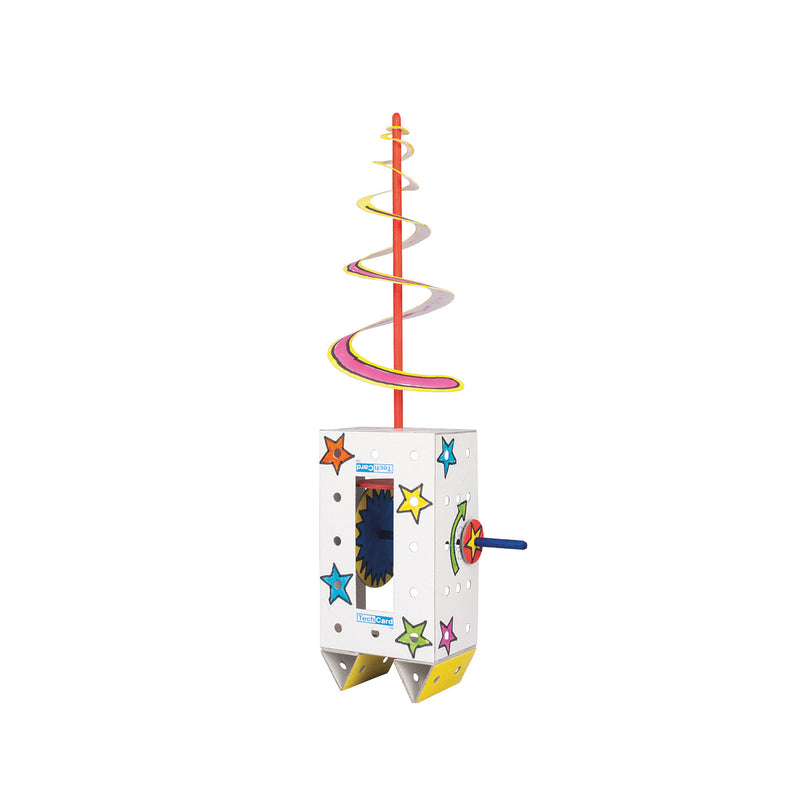 Techcard Spiral Toy, Pack 5