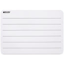 A4 Lined Rigid Whiteboard Pk10
