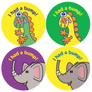 I Had A Bump Stickers 1 Set