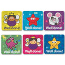 Sticker Factory 12Mm Sq Mini 1 Pk