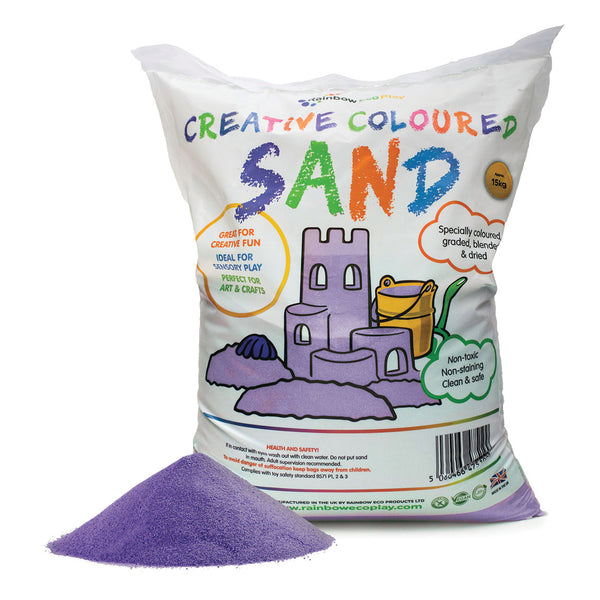 Play Sand 15Kg Purple