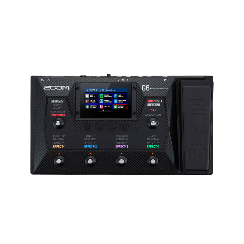 Zoom G6 multi-effects processor