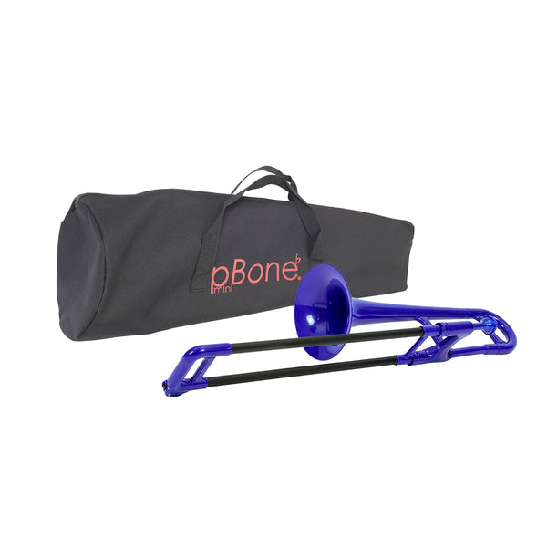 Pbone Plastic Eb Alto Trombone - Blue