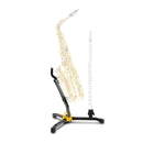 Hercules Alto And Tenor Saxophone Stand With Flute And Clarinet Peg