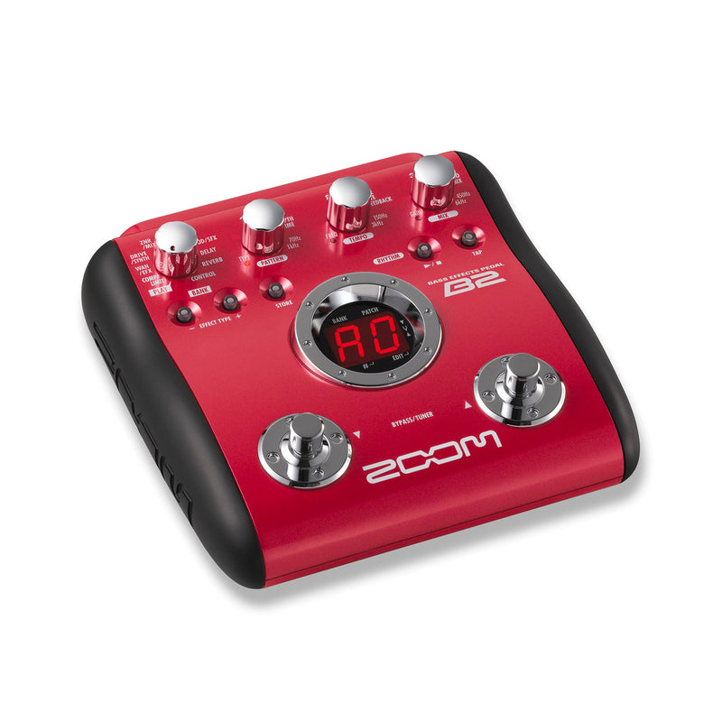 Zoom B2 bass guitar effects pedal