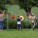 Percussion Play inspired by nature ensemble - Ground install