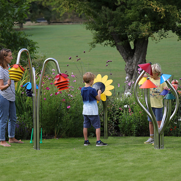 Percussion Play inspired by nature ensemble - Ground install