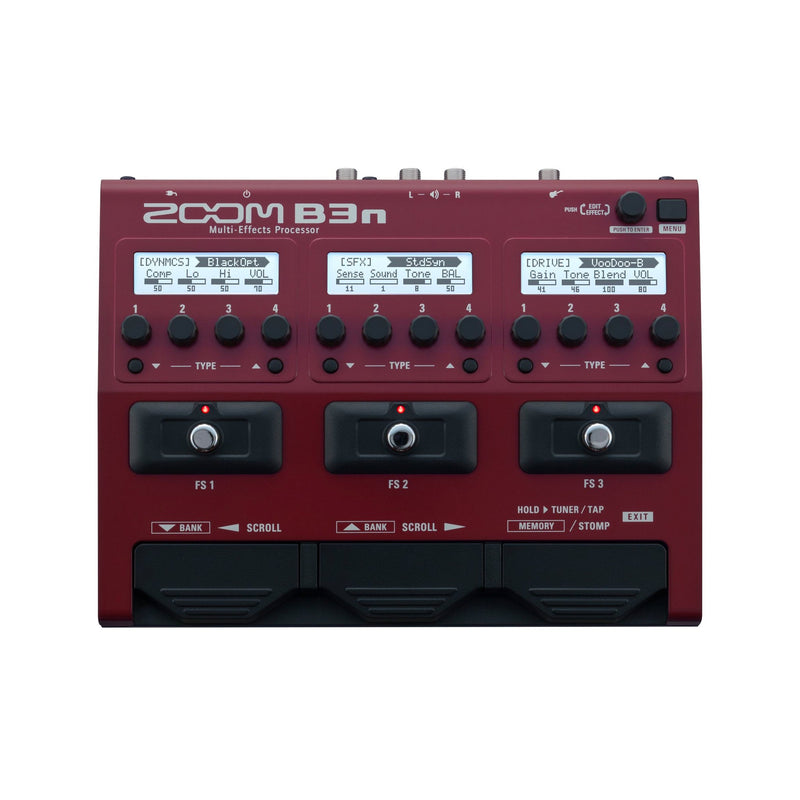 Zoom B3n multi-effects processor for bassists