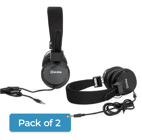 Pack of 2 AV Link CH850 education headphones