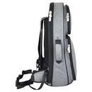 Tom & Will tenor horn gig bag - Grey with red interior