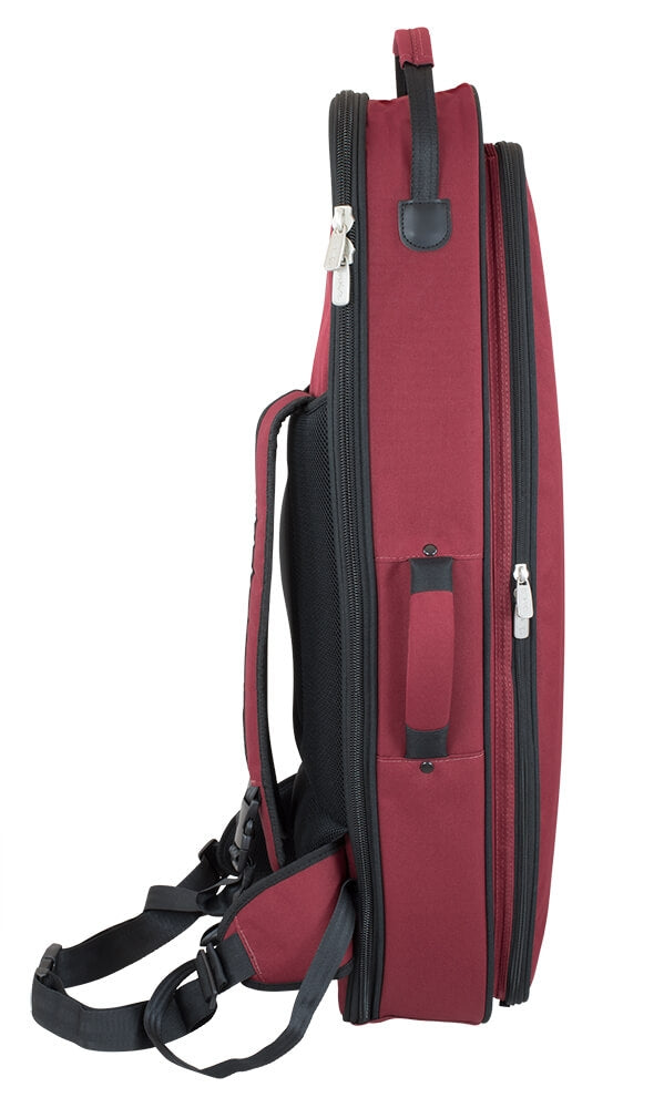 Tom & Will Tenor Sax Gig Bag - Burgundy With Grey Interior