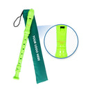Recorder Workshop descant recorder with custom logo design - Green