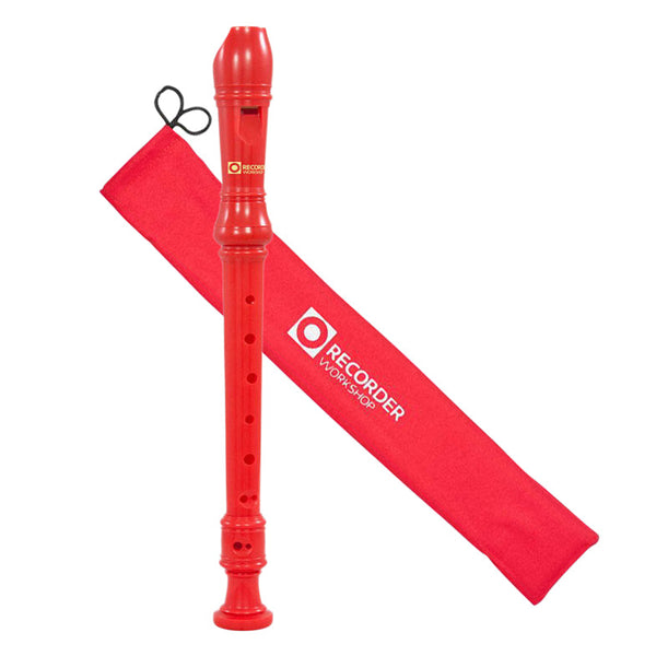 Recorder Workshop Descant Recorder - Red