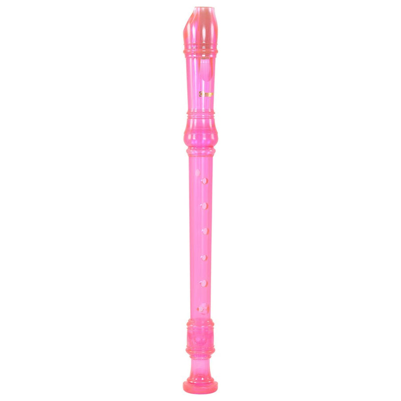 Recorder Workshop Descant Recorder In Transparent Colours - Pink