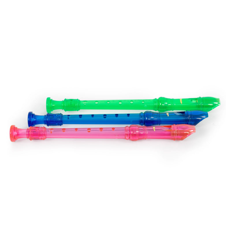 Recorder Workshop Descant Recorder In Transparent Colours - Blue