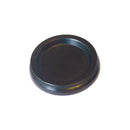 Black hardwood medium castor cup