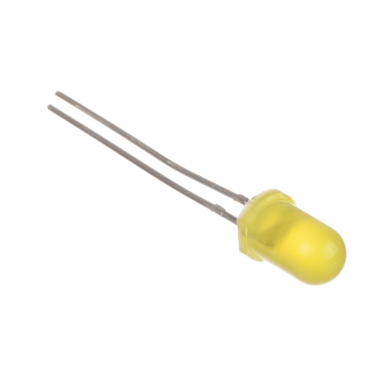 Yellow 5mm Diffused LED - 125mCd