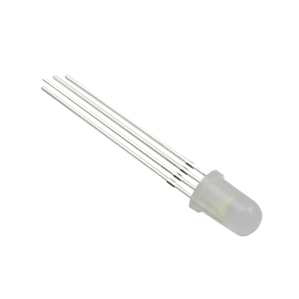 RGB 5mm Diffused LED - 60deg - 2180mcd - Cmn Cathode