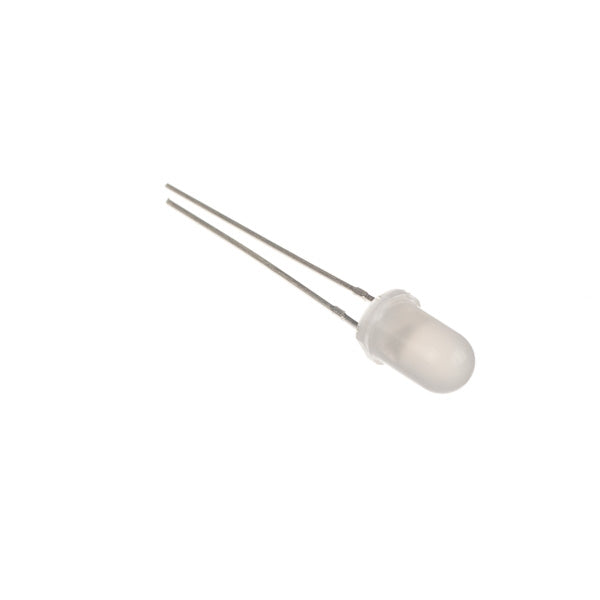 White 5mm Diffused LED - 700mCd