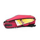 Tom & Will alto sax gig bag - Burgundy with grey interior