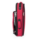 Tom & Will alto sax gig bag - Burgundy with grey interior