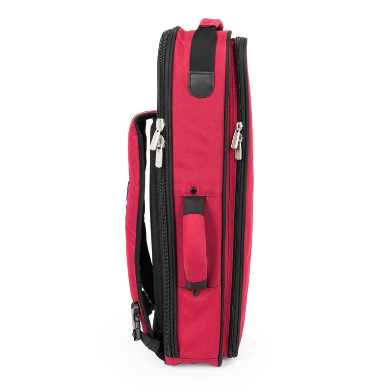 Tom & Will alto sax gig bag - Burgundy with grey interior