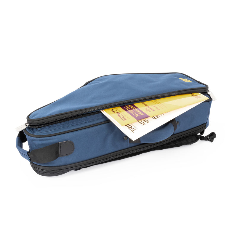 Tom & Will Alto Sax Gig Bag - Blue With Blue Interior