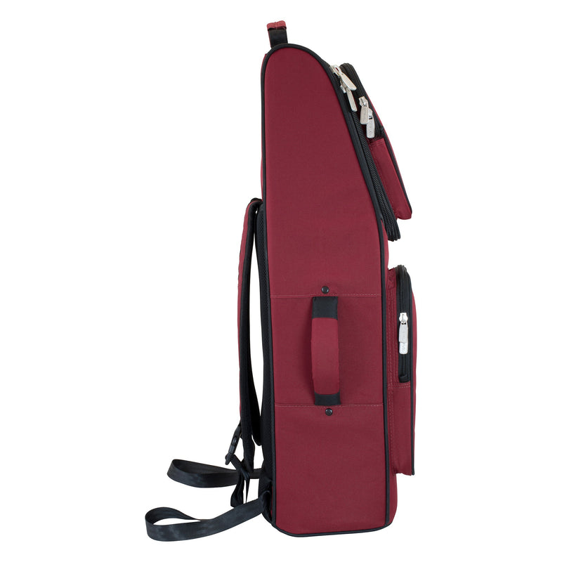 Tom & Will Bassoon Gig Bag - Burgundy With Grey Interior