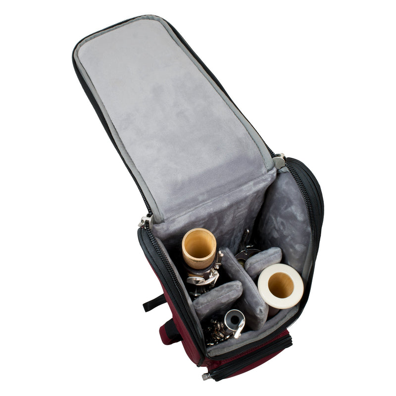 Tom & Will Bassoon Gig Bag - Burgundy With Grey Interior